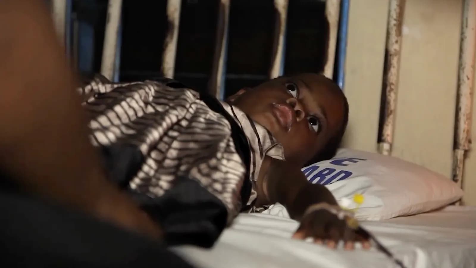 Victoria receives hospital care for malnutrition.